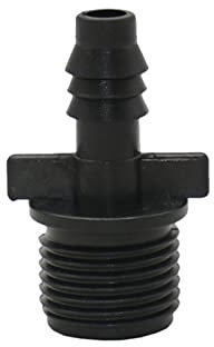 Garten-Klempnerschlauch-Adapter Männlich 1/2 3/4 bis 3/8 Schlauchknochung G1 / 2 G3 / 4 Bis 8/11 Wasserleitung 5pc (Color : 1I2)