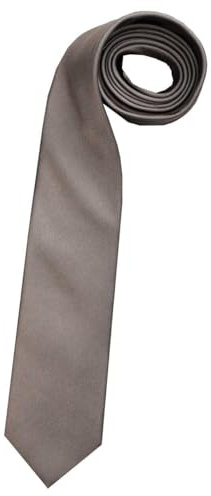 OLYMP Herren Krawatte Krawatte,Einfarbig,medium,taupe 23