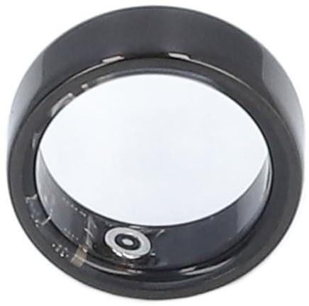 Smart Ring Health Tracker, IP68 Wasserdichter Fitness-Tracker, Tragbarer Schlafüberwachungs-Schrittzählring, APP, Langlebiger Akku, für Damen und Herren (Größe 8)
