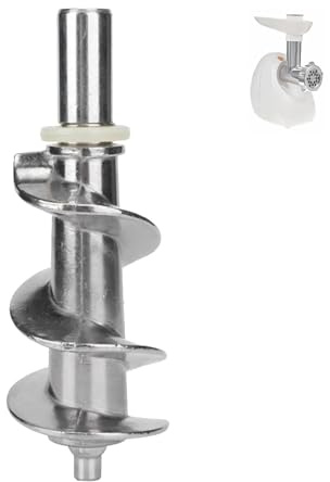 Accessoires pour hachoir à viande électrique à vis unique en acier inoxydable Très durable et facile à nettoyer Convient aux restaurants, aux cantines et à la cuisine domestique