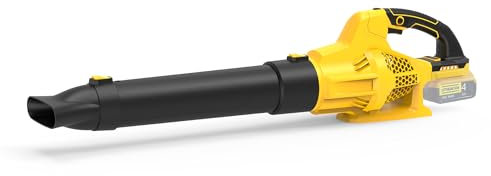 Trådlös lövblås för Dewalt 20 V maxbatteri, 6 hastighetslägen elektrisk lövblås trådlös (inget batteri), lätta handhållna lövblås för gräsmatta, uteplats, inomhus