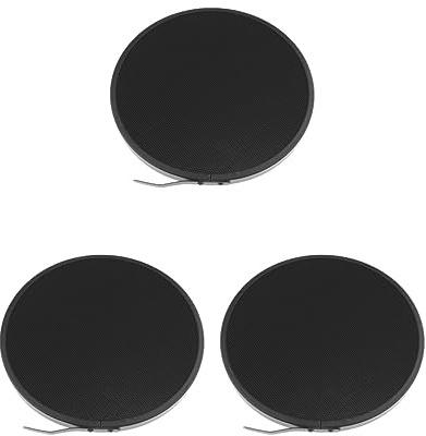 Lot de 3 grilles en nid d'abeille 10 degrés pour réflecteur diffuseur diffuseur abat-jour plat 17,8 cm