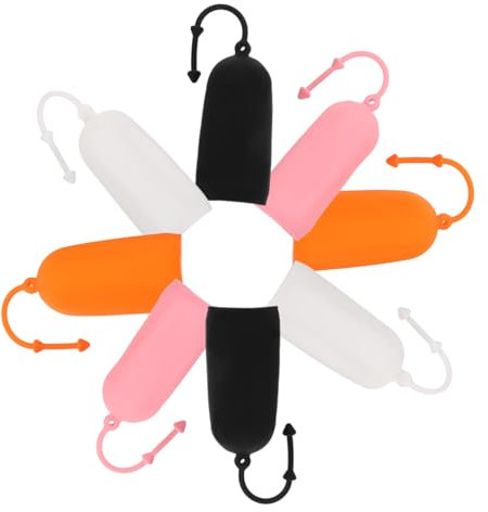 DRESSOOS Bottiglie Da Viaggio in Silicone 8 Pezzi Manicotti Elastici Per Bottiglie Da Viaggio Per Articoli Da Toeletta A Prova Di Perdite