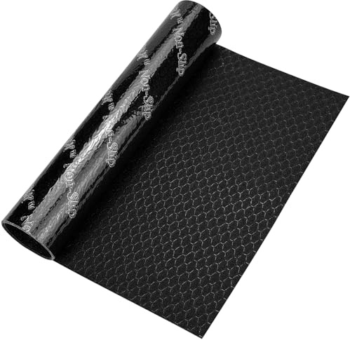 S&X Nastro antiscivolo premium per skateboard, 25,4 x 91,4 cm, foglio singolo, motivo esagonale per una trazione superiore