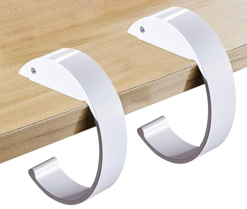 WeddHuis Lot de 2 supports de sac pour table, accroche sac a main pour table, Antidérapants, porte sac à main table, accroche-sacs, Pour sac à main,bureau,restaurant