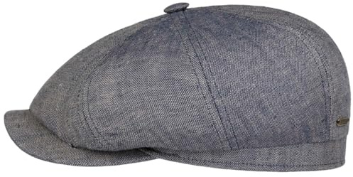 Stetson Hatteras 8 Panel Schirmmütze Flatcap UV-Schutz 40+ Herren Frühling Sommer