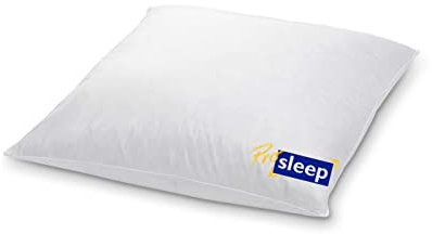 HANSKRUCHEN PRO SLEEP | Komfort Federkissen Kopfkissen – 80x80 cm | 100% Federchen – 1.000 gr.