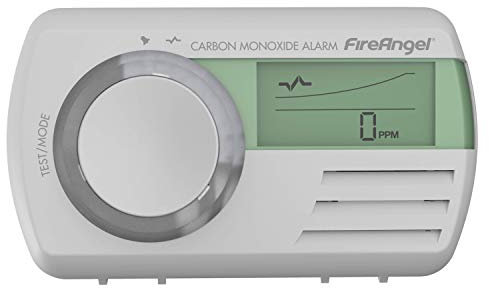 Fireangel CO-9D Digital Sealed for Life Carbon Monoxide Alarm, White