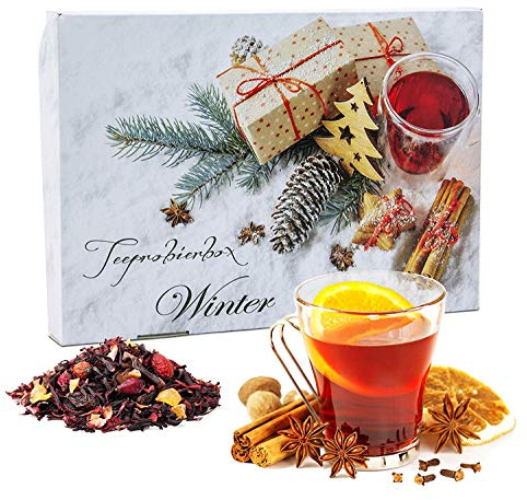 C&T Tee Probierpaket Winter in toller Geschenkverpackung 12 x 15 g - Raritäten - Winterbox-Teeliebhaber