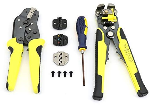 Alicates pelacables automáticos multifuncionales Cable cable Pelado Herramientas de engarzado Corte Alicates multiusos Herramientas manuales