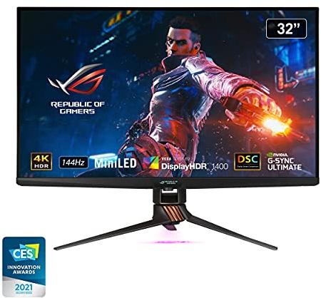 ASUS ROG Swift PG32UQX 32 IPS 16:9 4K UHD 144Hz IPS Mini LED Gaming Monitor with G-Sync Ultimate