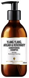 Amphora Aromatics Ylang Ylang, Argan and Rosemary Shampoo 250ml Glass