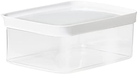 EMSA Optima Boîte à provisions sèche Rectangulaire Boîte à provisions Transparent Blanc 2 L