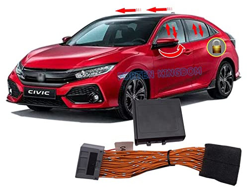 Auto Lift Schließen Fensterschließer Öffnen Spiegel Ordner Sonnendach Schließer Geschwindigkeitsverschluss Entriegelungssystem Modul Kit für Honda Accord Odyssey 2018-2023