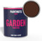PaintNuts Garden Furniture Paint - RAL-8016 - MAHOGANY BROWN Matt 2.5 Litre Tin