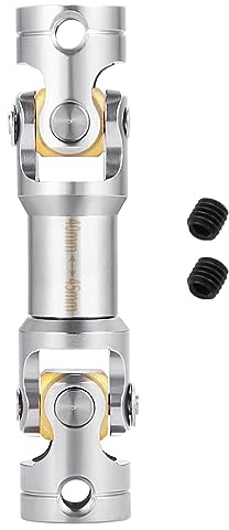 AXspeed 1 arbre d'entraînement en métal pour tracteur Tamiya 1/14 RC - Accessoires de mise à niveau (40 mm-45 mm)