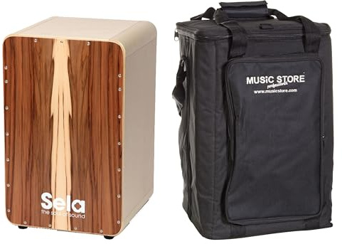 Sela CaSela Satin Nuss + Bag - Cajon-Set