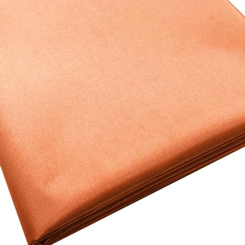 Faraday-Stoff | EMF-RFID-Abschirmblock Blockiermaterial Faraday-Gewebe Blocks Signale WiFi, Handy, Bluetooth,RFID, EMF, RF für Tasche/Geräteabdeckung Strahlung Computer,gold-1m