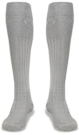 BELGLY Calcetines de lana para hombre, estilo tradicional escocés, para usar en las tierras altas, informales, bodas, deportes, calentadores de piernas