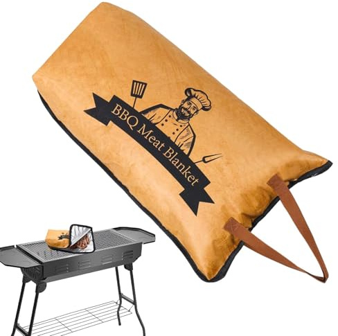 Couverture de repos isolée Brisket, couverture de briquet, couverture de repos pour barbecue, couverture de repos réutilisable, kit d'outils de barbecue, couverture de repos de viande, étanchéité