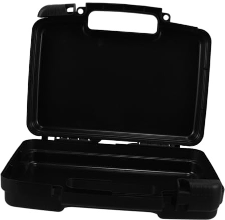 NULYLU Scatola Portautensili Portatile Robusta, Valigetta Portaoggetti Multiuso in Plastica Antigraffio Organizzatore Interno, Ergonomica Per Uso Esterno e Trasporto Comodo