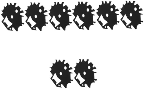 Toddmomy Rascador De Barbacoa Inoxidable Limpiador Multifuncional para Parrillas para Camping Y Asados Diseño con Abrebotellas Y Ranuras Especiales para Grill 2 Piezas X 4