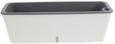 UPKOCH Fioriera Rettangolare in Plastica Per Erbe Aromatiche Da Con Contenitore Per Per Coltivare Ed Erbe Aromatiche