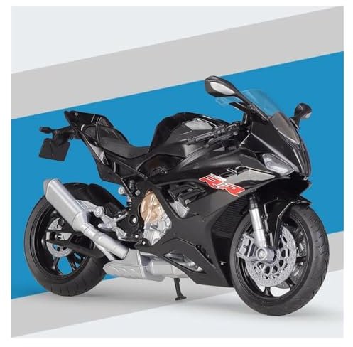 Motorcykelmodell 1:12 För S1000RR S 1000RR S1000 RR Motorcykelmodell I Gjuten Form Presentkollektion För Pojkvän(Svart)