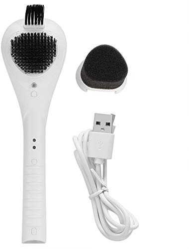 HPZIHUIT Dispositivo de cepillado de zapatos eléctrico ultrasónico recargable por USB multifuncional Ajuste de 2 velocidades