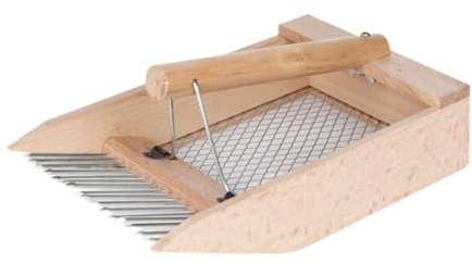 Ailan Herramienta para Recoger Frutos Rojos de para Madera y Metal, con Agarre ergonómico, cómoda rastrillo Azul, diseñada para recolectar Bayas de Forma eficiente, portátil, para Recoger