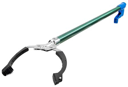 Unger Professional 36 Nifty Nabber Reacher-Herramienta de Agarre y recogedor de Basura, Seleccionar, Verde, 91.44 cm
