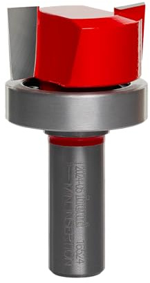 Freud 16-524 Fraise à défoncer Dado à roulement supérieur, tige de 1,27 cm, multicolore, taille unique