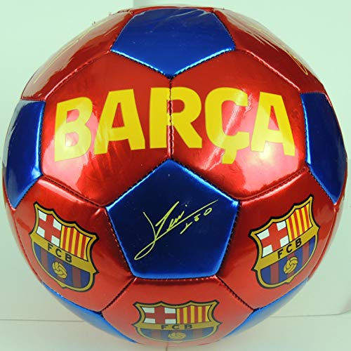 Fc Barcelona Pallone Da Calcio Taglia 5 - Rosso / Blu