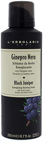 Ginepro nero schiuma da barba energizzante 200 ml