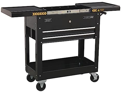 Sealey Ap705Mb Mobile Tool And Parts Trolley - Black