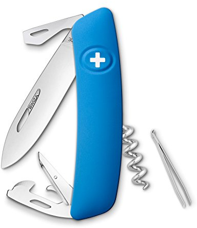 SWIZA Schweizer Messer D03 blau Gesamtlänge: 16.7 cm, 690304