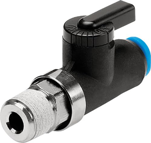 QH-QS-6-1/8 (153487) Kugelhahn Ventilfunktion:2/2 bistabil Pneumatischer Anschluss 1:R1/8