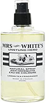 Mrs White's Unstung Hero Natural Mosquito Repellent Eau de Cologne 250ml