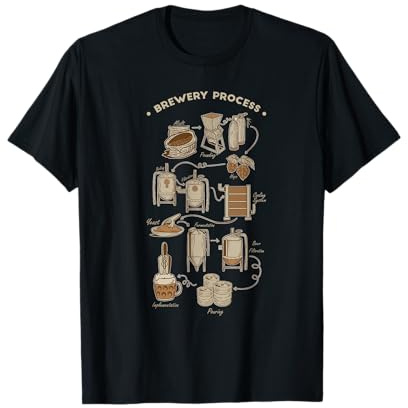 Bierbrauer Kit de brassage de bière T-Shirt