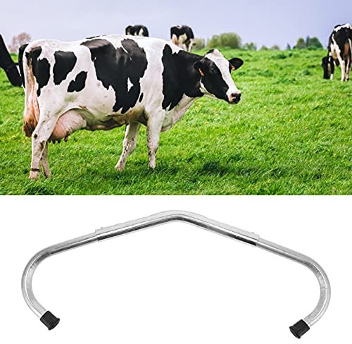 Shanrya Varilla antipatadas, Dispositivo antipatadas Vaca Tubería galvanizada + plástico para Equipos de Granjas lecheras Suministros para Evitar Que Las Vacas/Ganado pateen a la Gente