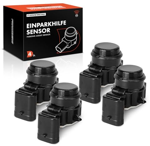 Frankberg 4X Parksensor Parking Asist Sensor 3-polig Vorne/Hinten | Kompatibel mit 1er F20 114d 114i 116d 1.5L-3.0L 2010-Heute 2 Cabriolet F23 218d 218i 1.5L-3.0L 2014-2021 Replace# 66209261607