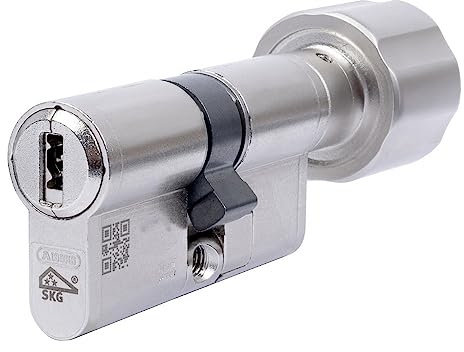 ABUS MAGTEC 2500 Knaufzylinder 35 | 35K | Modularer Schließzylinder mit Magnet-Technologie | Kopierschutz Pickingschutz Bohrschutz Ziehschutz | Patentschutz | 5 Schlüssel + Sicherungskarte