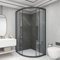 [NEU.Haus] Set di 4 Pannelli Decorativi in PVC per Parete Rivestimento Murale per Interni Bagno Cucina Soggiorno Pannelli 60x120 cm Resistenti all'Umidità e Raggi UV Effetto Pietra - Grey Stone