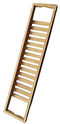 Bandeja para Bañera Caddy, Bandeja de Baño Organizadora para Bañera de Madera, Estante para Baño, Accesorios de Baño para SPA, Baño, Ducha