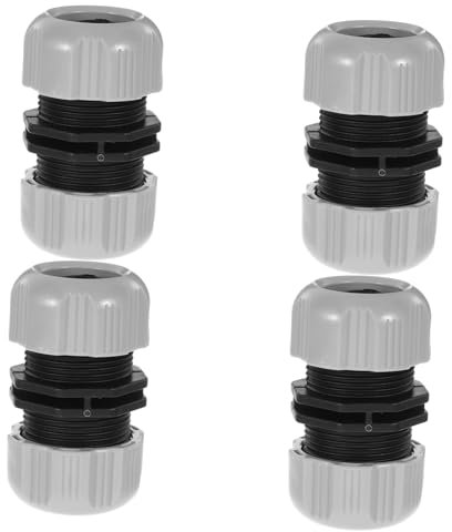 Kisangel 4stücke Gartenschlauch Verbinder Kupplung Schlauchreparatur Wasserschlauch Adapter Stecker Flexible Schlauchverbindung Schlauch Zubehör Reparatur Kit Für Gartenschlauch Schlauchtro