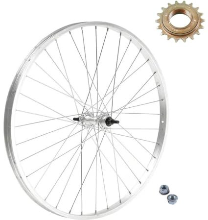 Hinterrad 28 Zoll Rad 28 x 1,75 622 x 20 1 V Aluminium / Stahl + Ritzel 18 Zähne für Holland-Bike