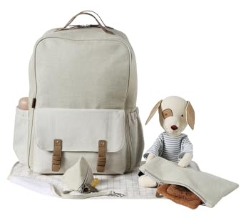 VERTBAUDET Bergen Wickelrucksack, naturfarben