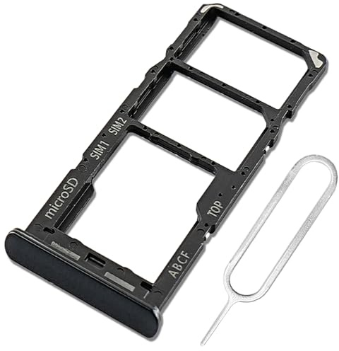 ExtKry Porta SIM per Samsung Galaxy A23 5G Vassoio SIM,Nero | Qualità originale slot SIM porta scheda slot scheda SIM vassoio porta per scheda SIM con pin espulsione.