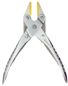 Flat Nose Brass Jaws Parallel Action Plier 140 MM-Jewelry Making,Craft Tool DIY