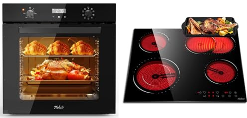 Ceramic Hob + Built-In Electric Oven